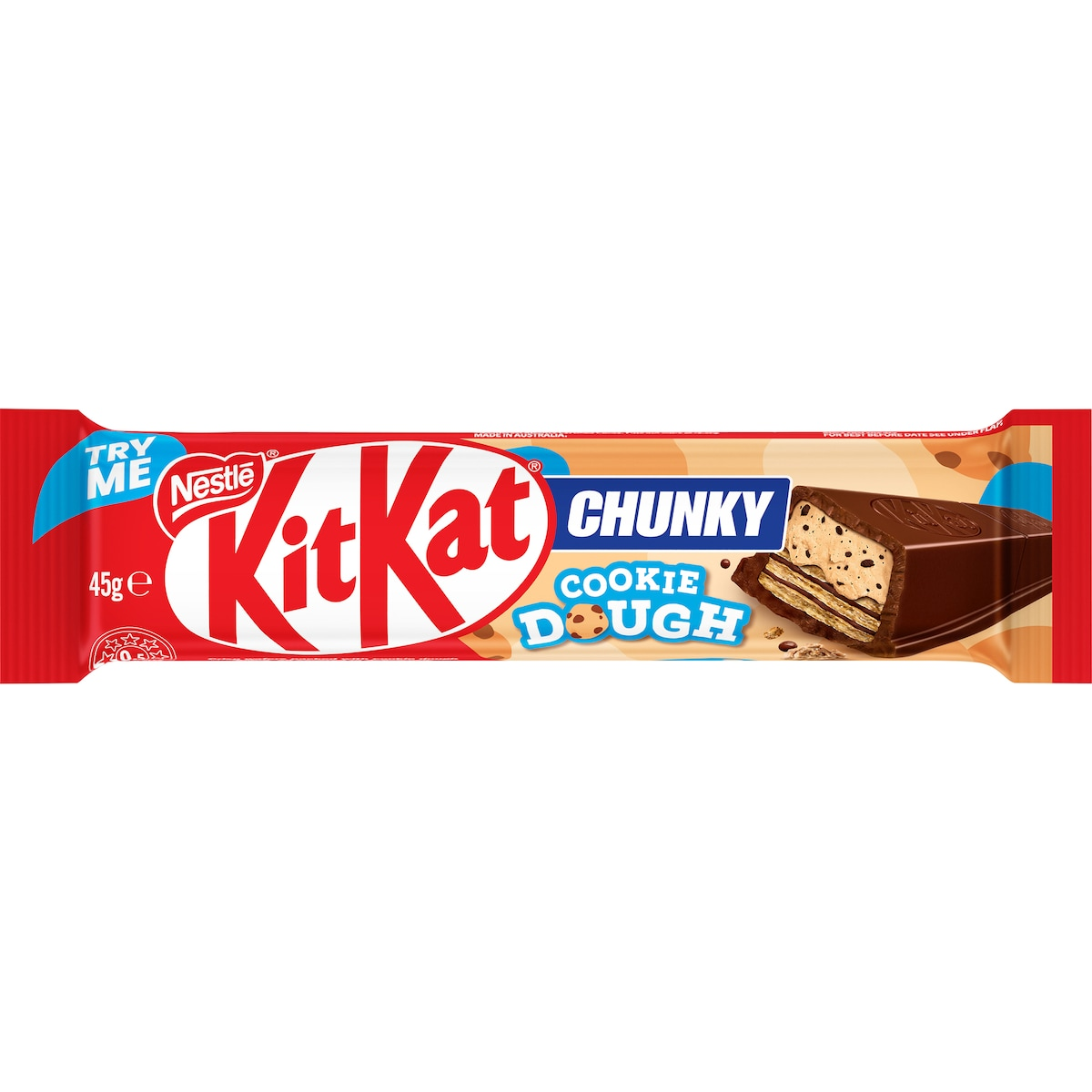 KITKAT Chunky Cookie Dough - 45g (BOX OF 36)
