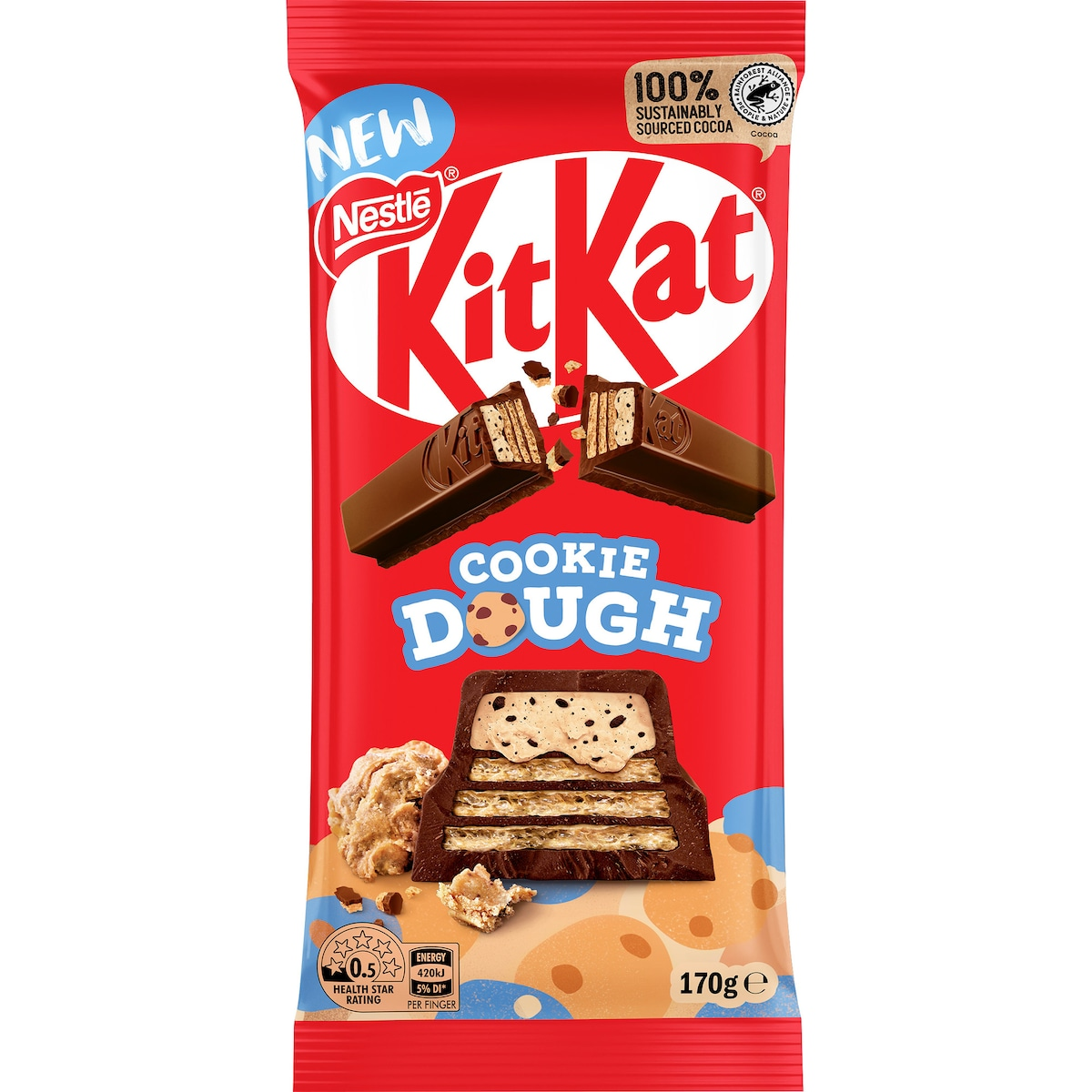 KITKAT Cookie Dough - 170g (BOX OF 12)