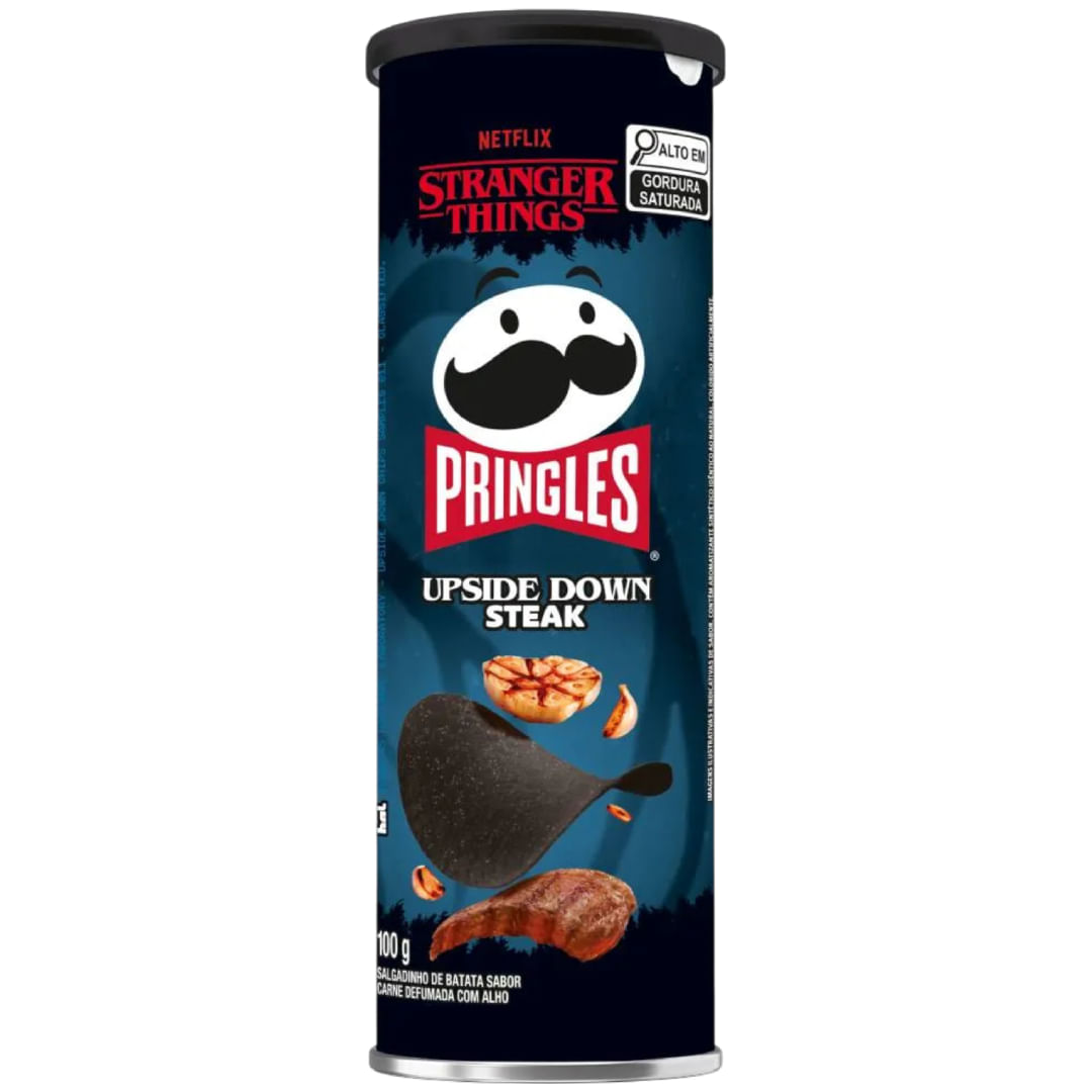 PRINGLES X STRANGER THINGS Upside Down Steak - 100g (BOX OF 18)