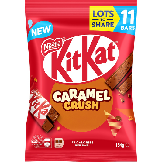 KITKAT Caramel Crush - 154g (BOX OF 12)