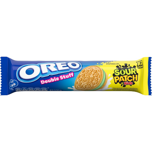 OREO X SOUR PATCH KIDS Double Stuffed - 131g (BOX OF 20)