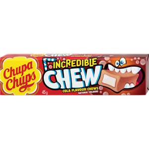 CHUPA CHUPS Cola Incredible Chews - 45g (BOX OF 20)