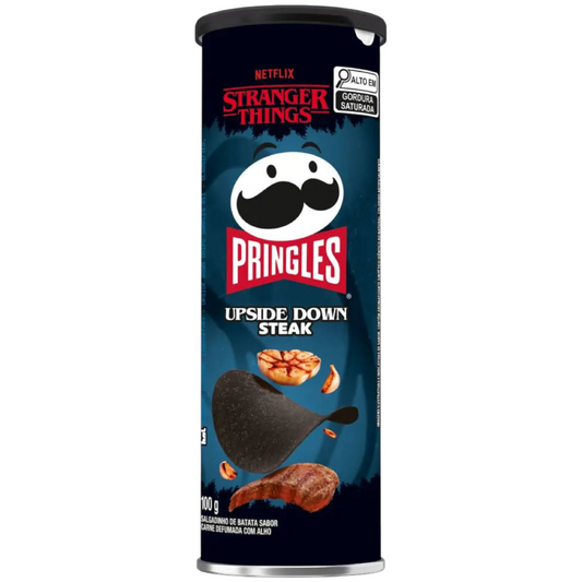 PRINGLES X STRANGER THINGS Upside Down Steak - 100g (BOX OF 18)
