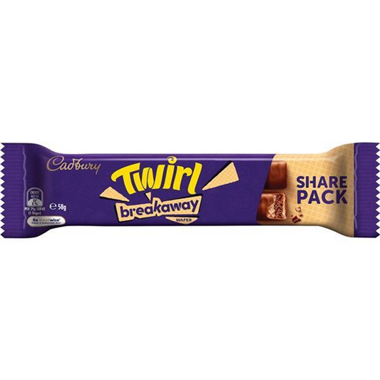 CADBURY Breakaway - 58g (BOX OF 40)