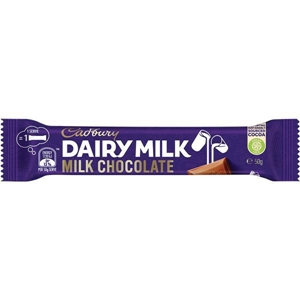 CADBURY Dairy Milk - 50g (BOX OF 42)