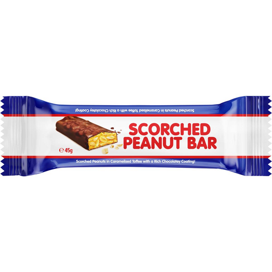 SCORCHED Peanut Butter Bar - 45g (BOX OF 30)
